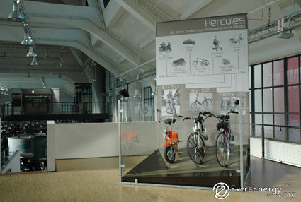 elektrofahrrad Deutschen museum hercules oldtimer exhibition ExtraEnergy - e-bike museum - muse du velo assistance lectrique 